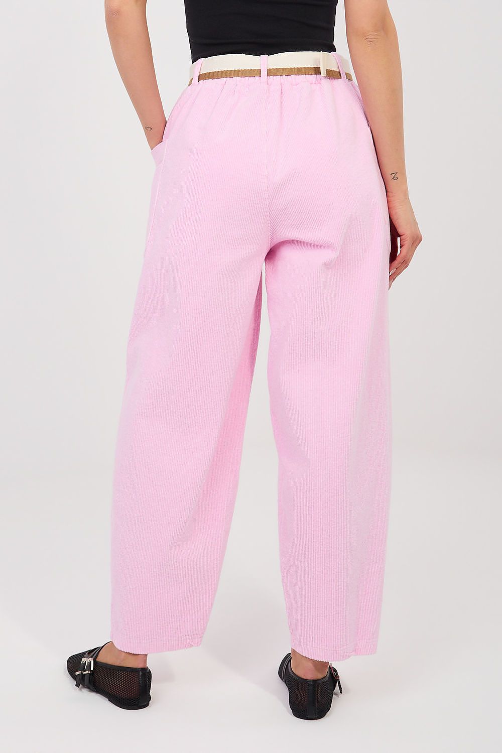  corduroy trousers model 225099 Rue Paris 